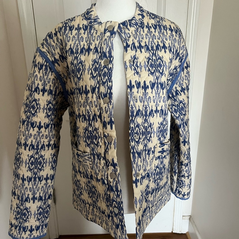 NWT Blank NYC pattered spring jacket